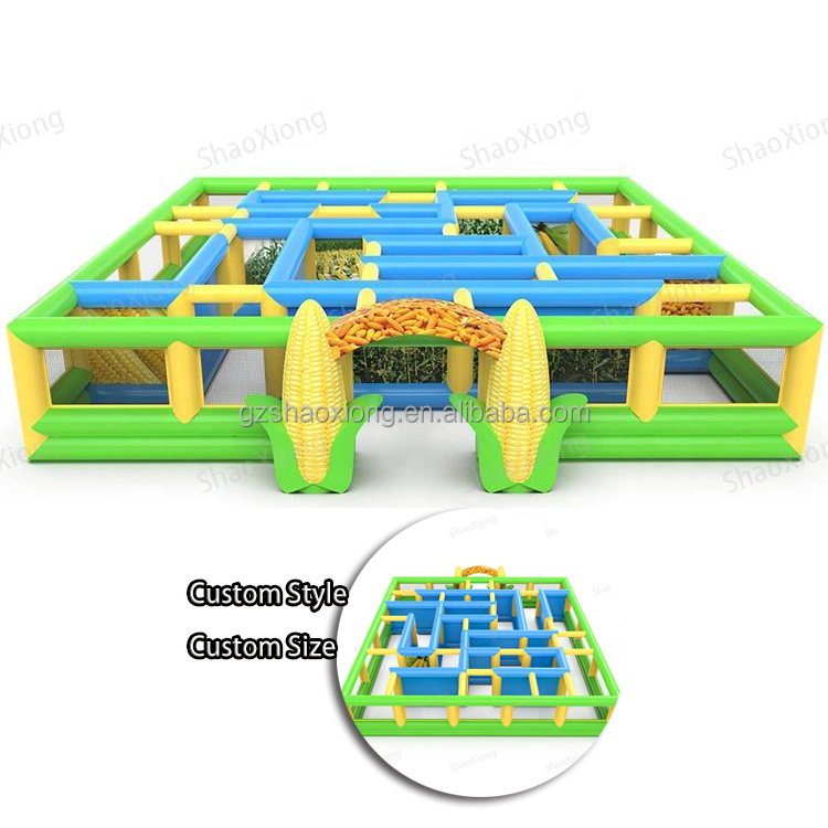 Kids Outdoor Zone - Надувная игра, большой лабиринт, вышибала, игры,