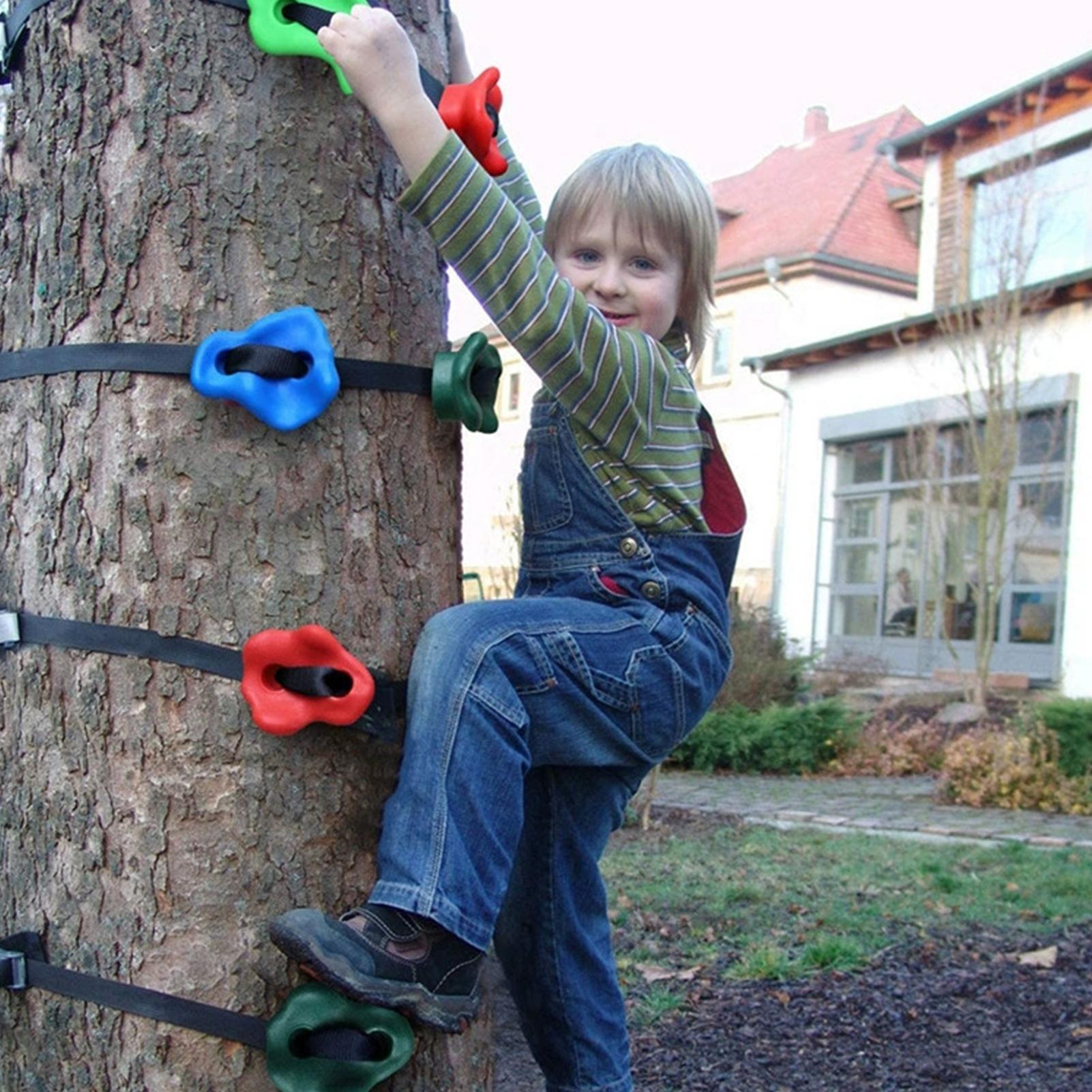 Kids Outdoor Obstacle Course Equipment - Уличный игровой комплекс с 6 ремнями-фиксаторами,