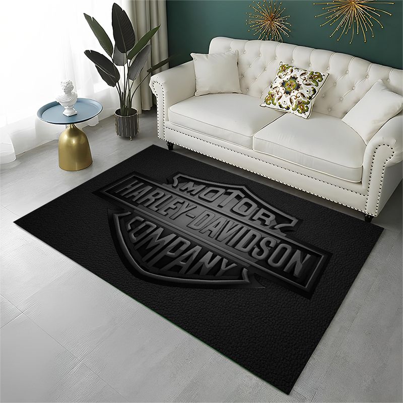 Kids Outdoor Mat - Ретро-коврик H-Harleys Racing Moto с противоскользящим