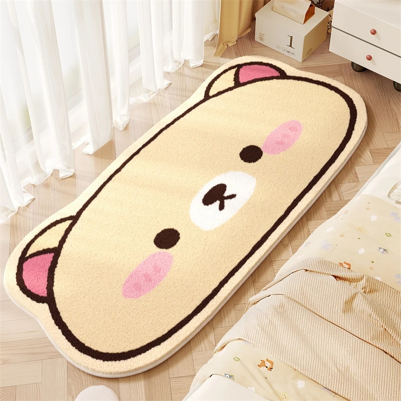 Kids Outdoor Mat - Мягкий плюшевый коврик VIKAMA Kawaii Rilakkuma,