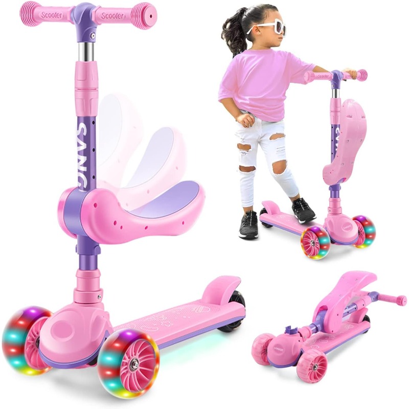 Kids Outdoor Activity Toys - Детский самокат 2-в-1 с колесами со