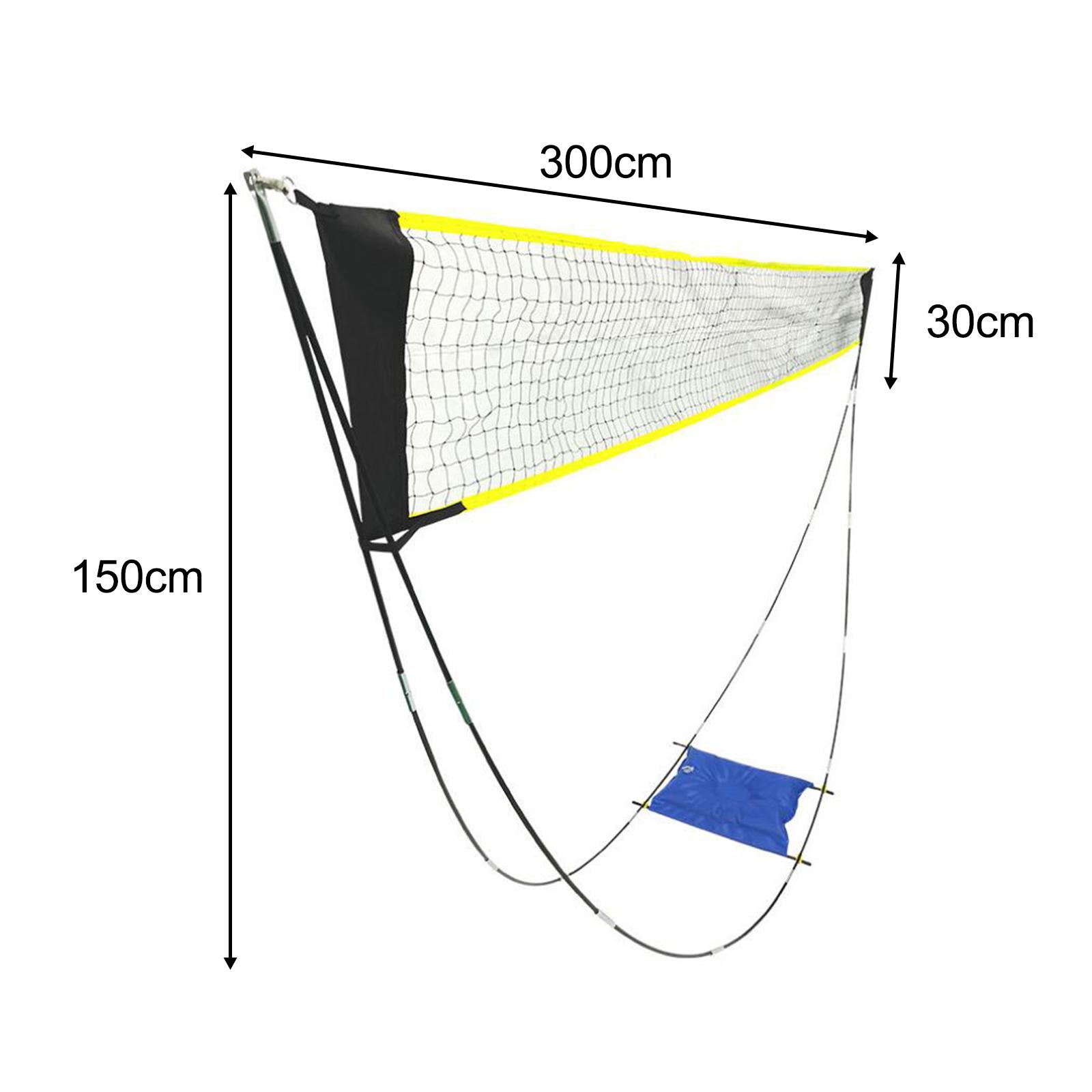 Kids Outdoor Volleyball Net - Сетка для бадминтона с сумкой для
