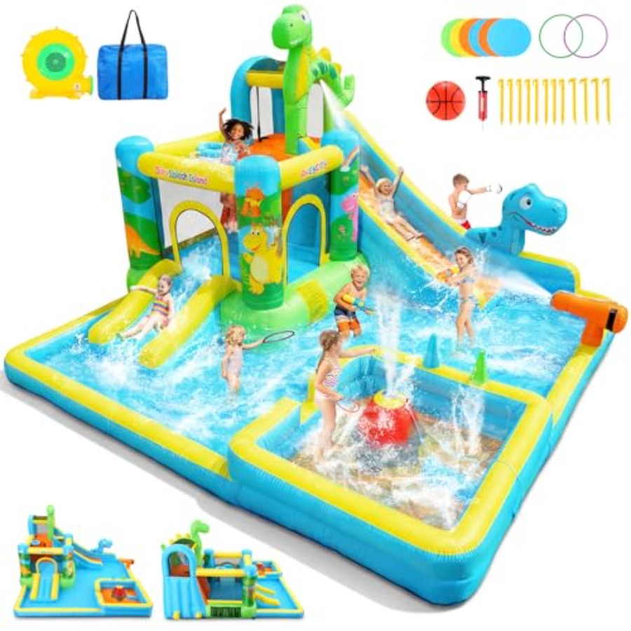 Kids Outdoor Water Slide - Надувная водная горка для улицы: надувной