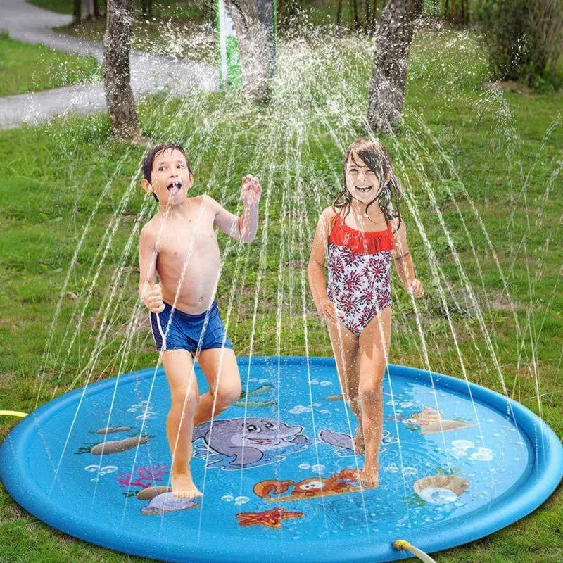 Kids Outdoor Mat - Бассейн с брызгами воды, детские уличные