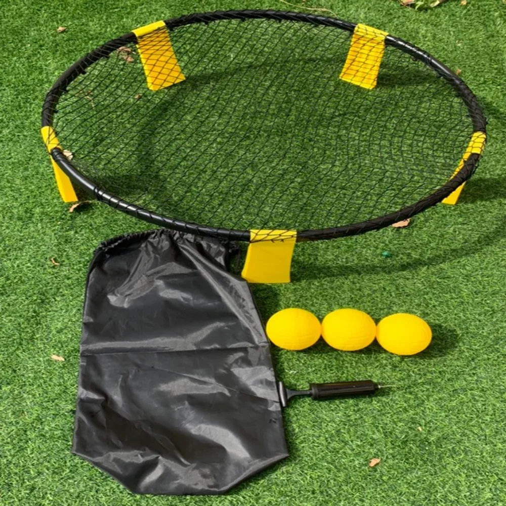 Kids Outdoor Volleyball Net - Набор для мини-волейбола на пляже, оборудование