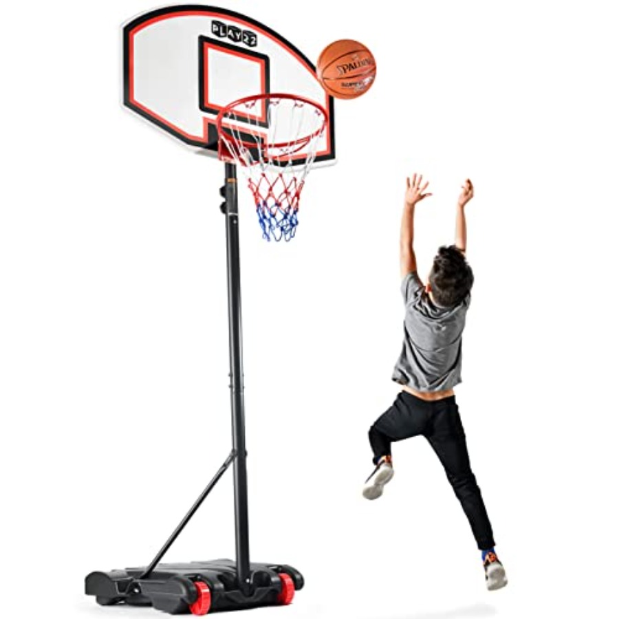 Basketball Hoop Outdoor - Регулируемая по высоте баскетбольная стойка (5-7