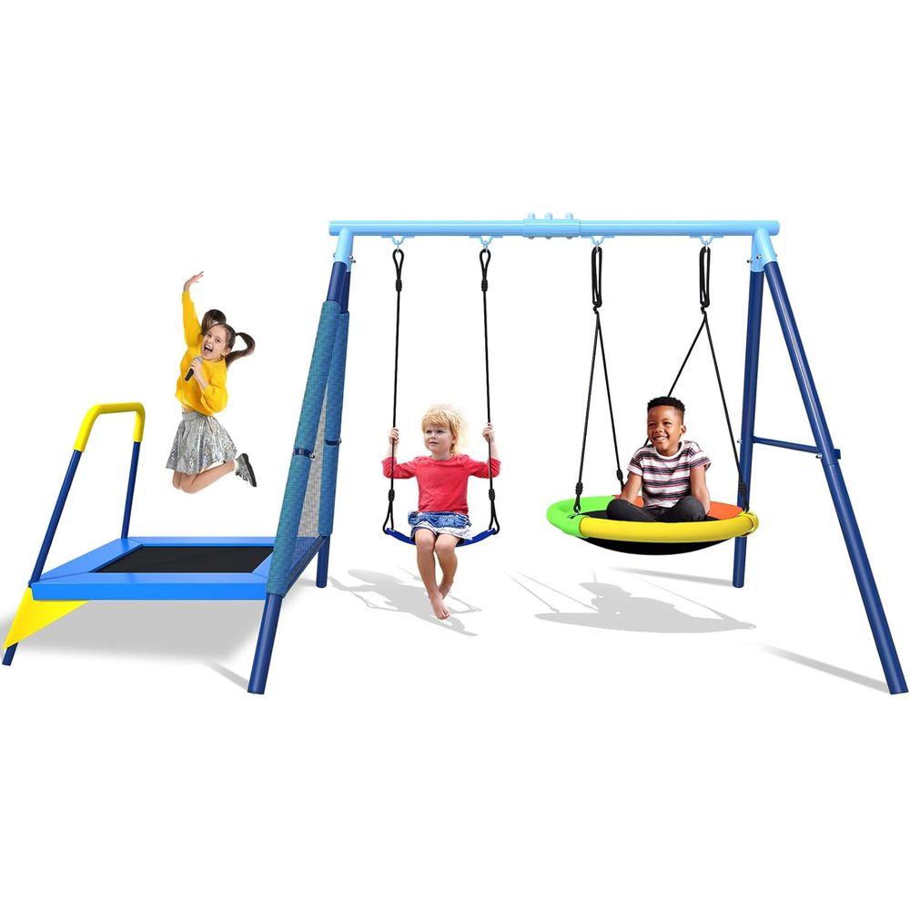 Kids Outdoor Zone - Детские качели 3-в-1 для улицы или