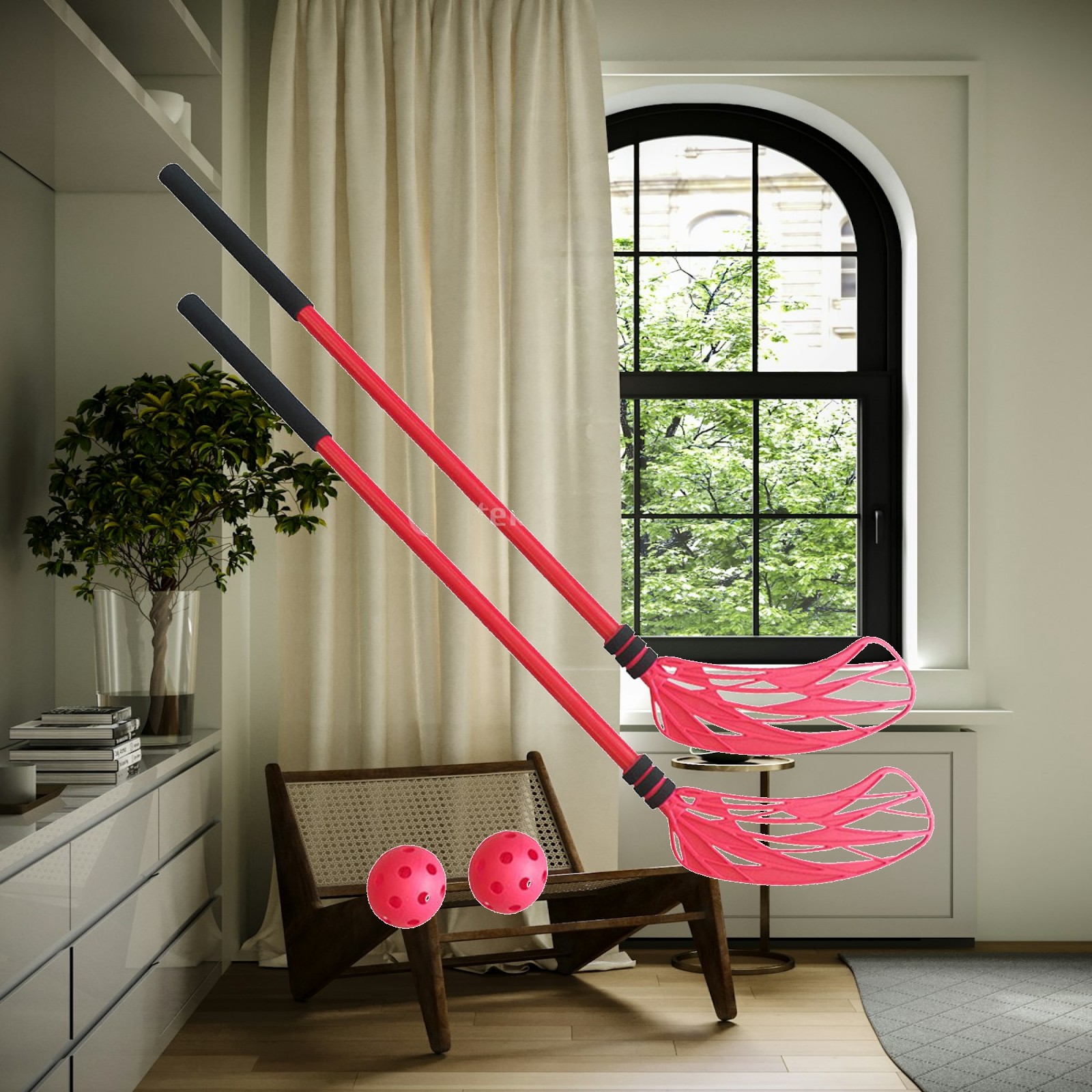 Kids Outdoor Hockey Sticks - Детский набор для тренировок по напольному