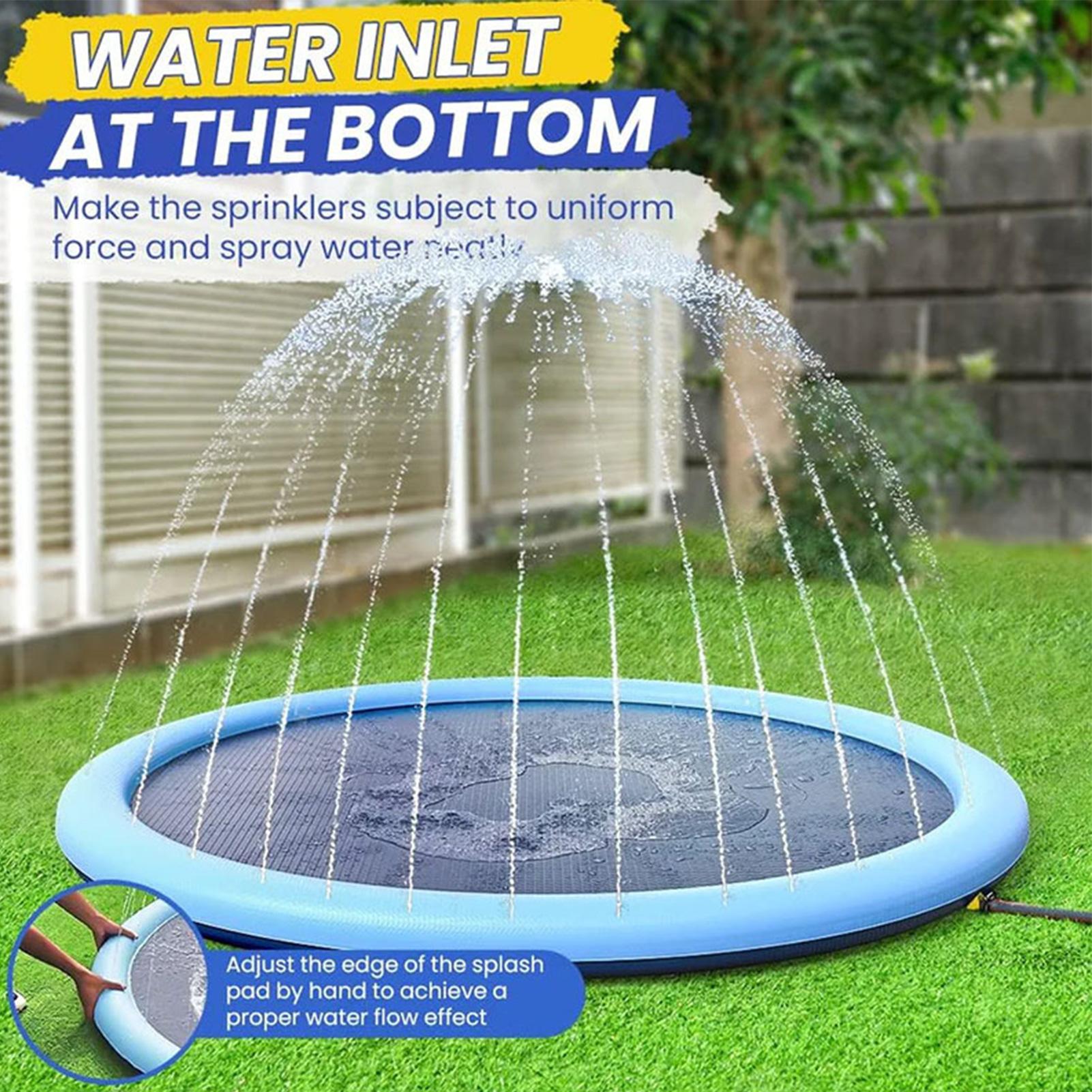 Kids Outdoor Mat - Надувной водный коврик-разбрызгиватель для детей 150