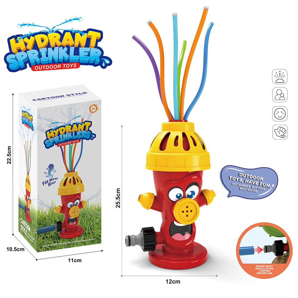 Kids Outdoor Yard Tools - Игрушка-разбрызгиватель для воды в виде гидранта,