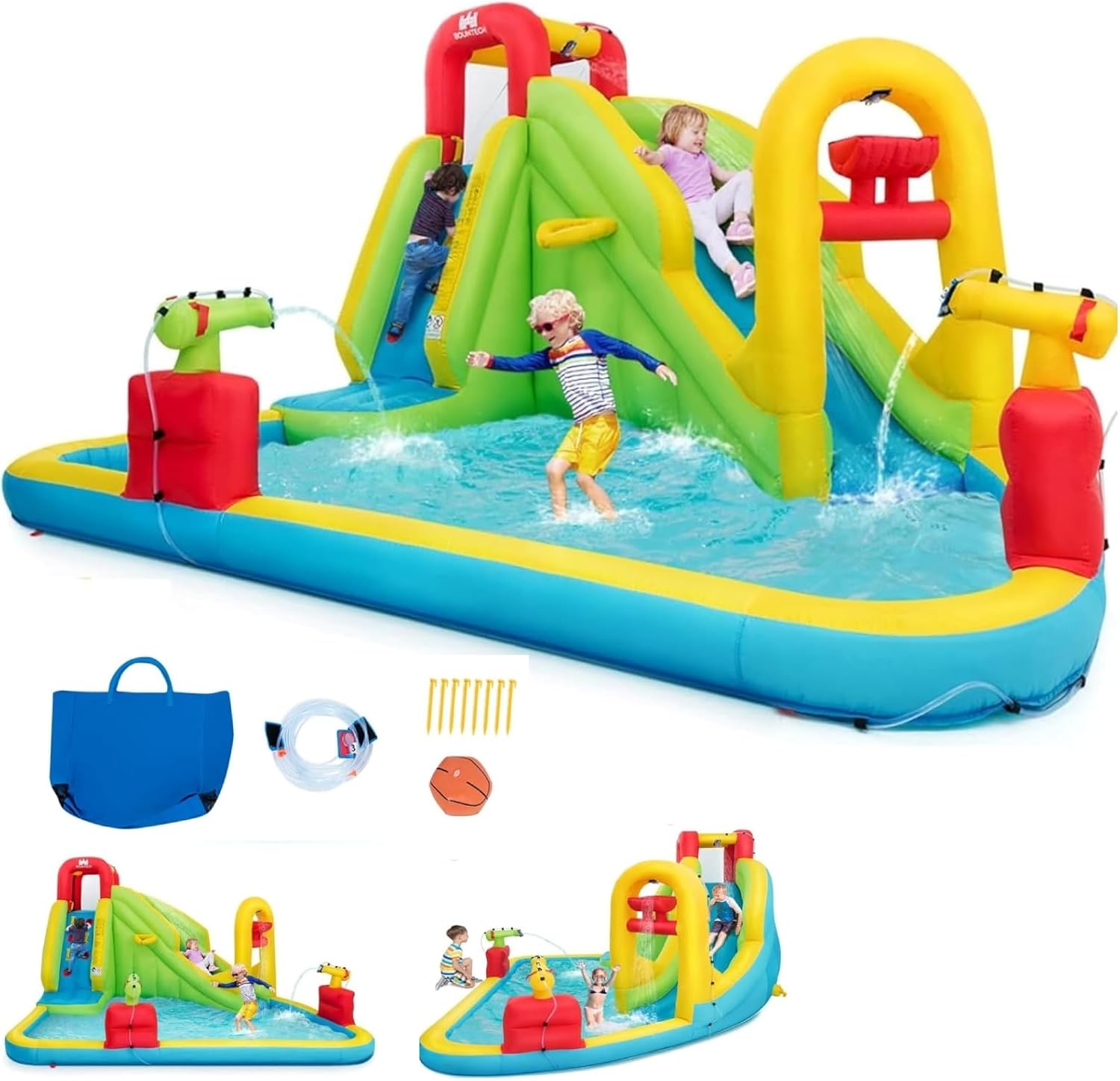Kids Outdoor Slide - Надувной аквапарк-батут для детей - надувная