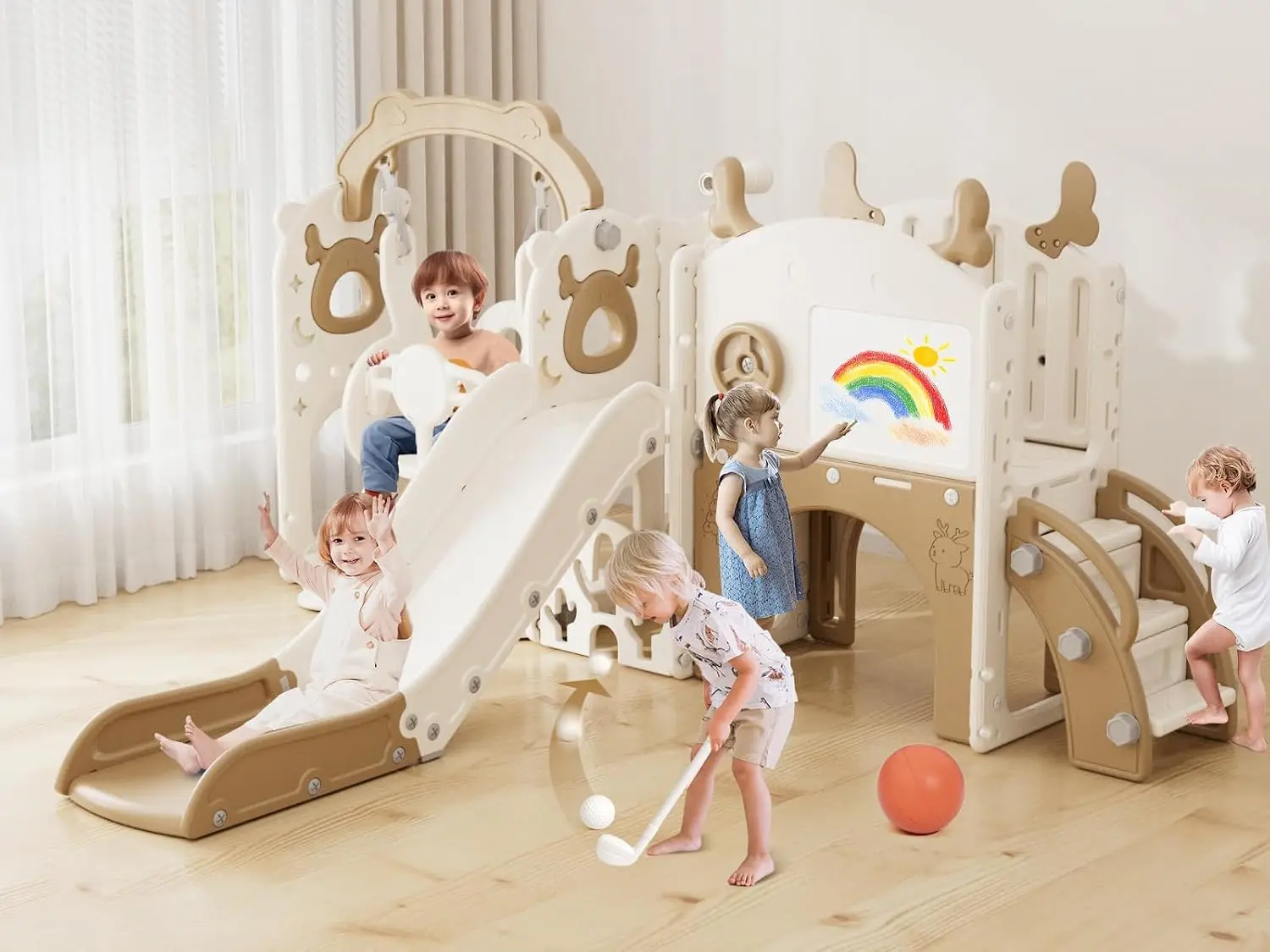 Kids Outdoor Slide Set - Набор для игр на открытом воздухе