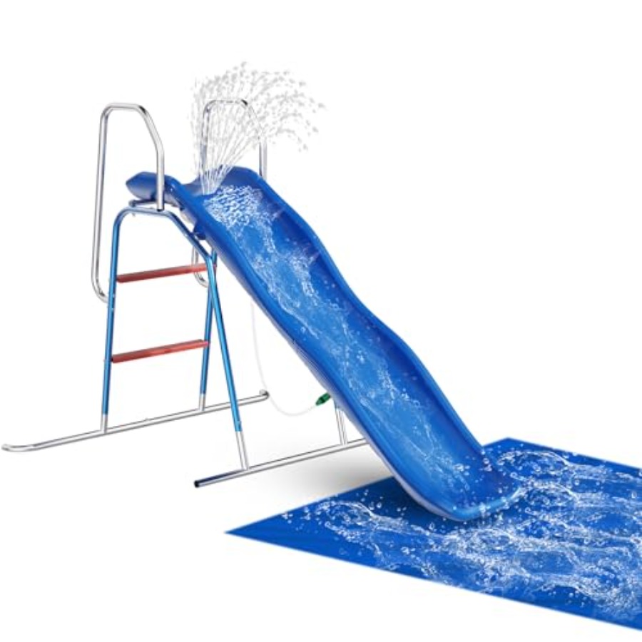 Kids Outdoor Zone - Детская водная горка для двора: из