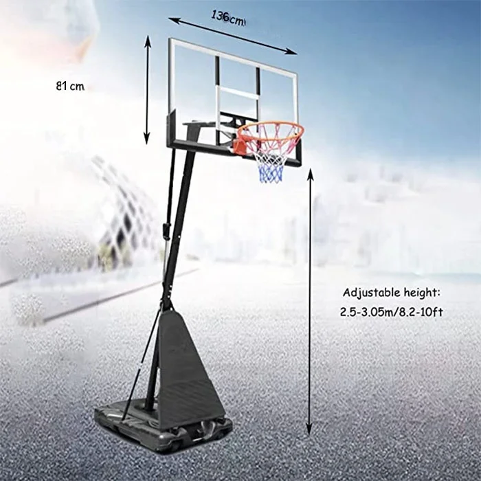 Мобильная баскетбольная стойка – обзор и цена Basketball Hoop Outdoor