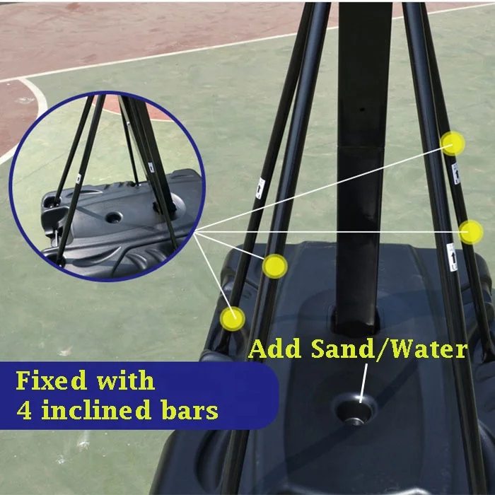Мобильная баскетбольная стойка – обзор и цена Basketball Hoop Outdoor