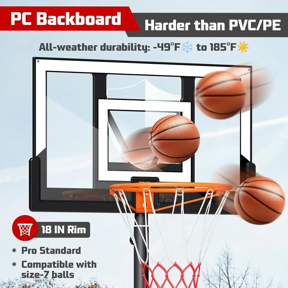 Портативная уличная баскетболь – обзор и цена Basketball Hoop Outdoor