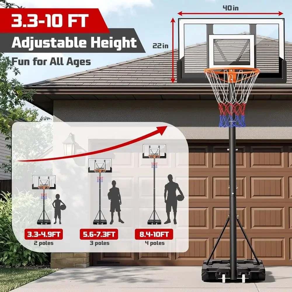 Портативная уличная баскетболь – обзор и цена Basketball Hoop Outdoor