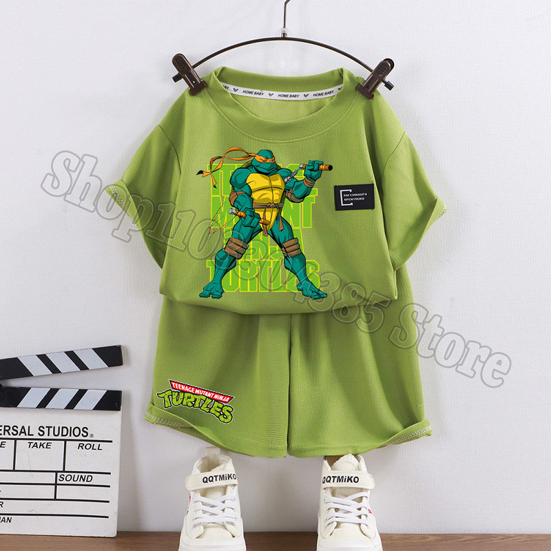 Футболка и шорты Teenage Mutan – обзор и цена Kids Outdoor Ninja Set