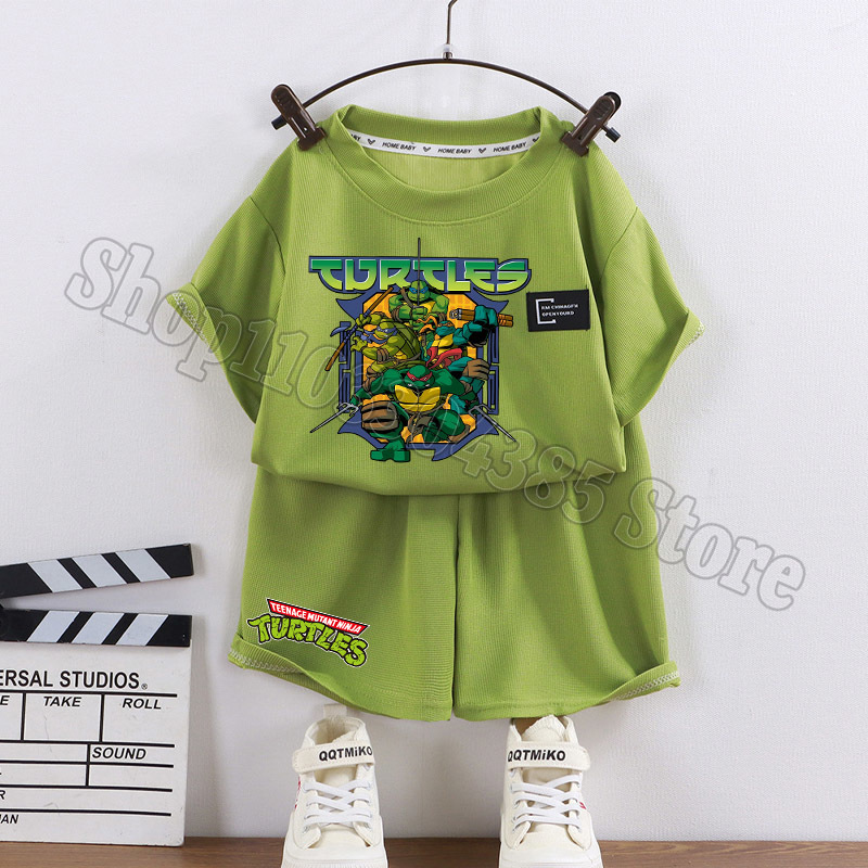 Футболка и шорты Teenage Mutan – обзор и цена Kids Outdoor Ninja Set