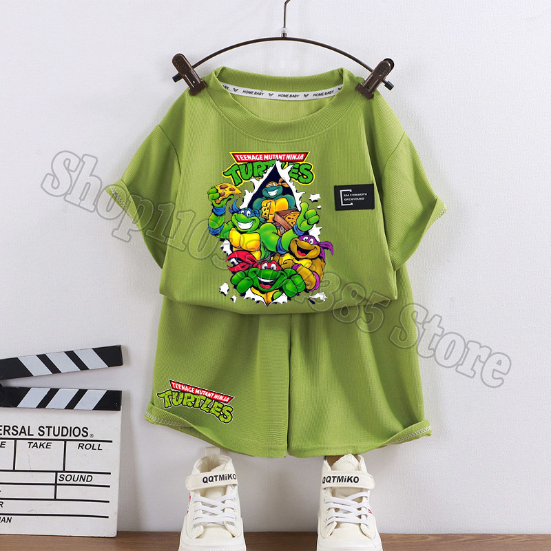 Футболка и шорты Teenage Mutan – обзор и цена Kids Outdoor Ninja Set