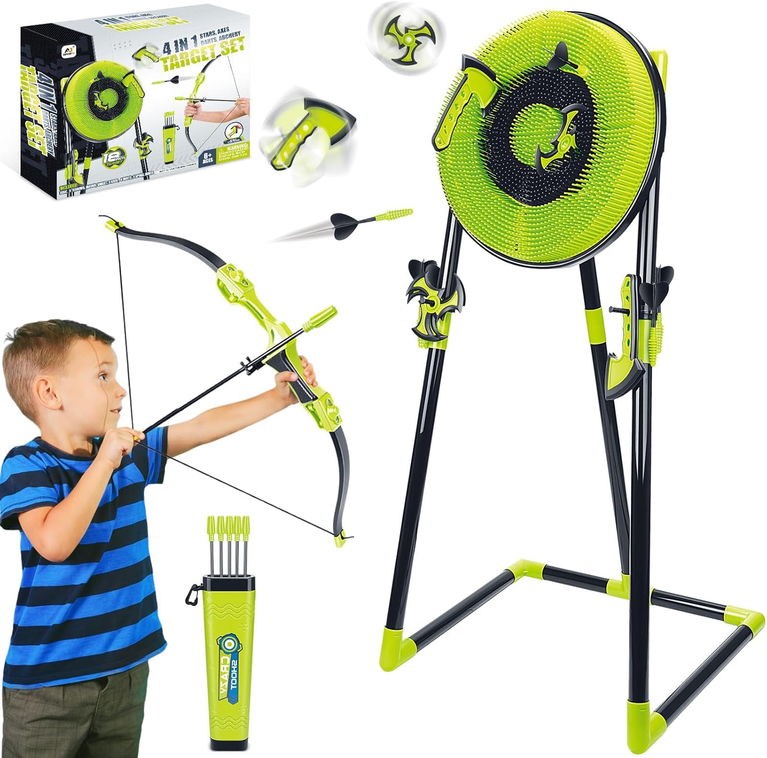 Набор мишеней для метания топо – обзор и цена Kids Outdoor Ninja Set