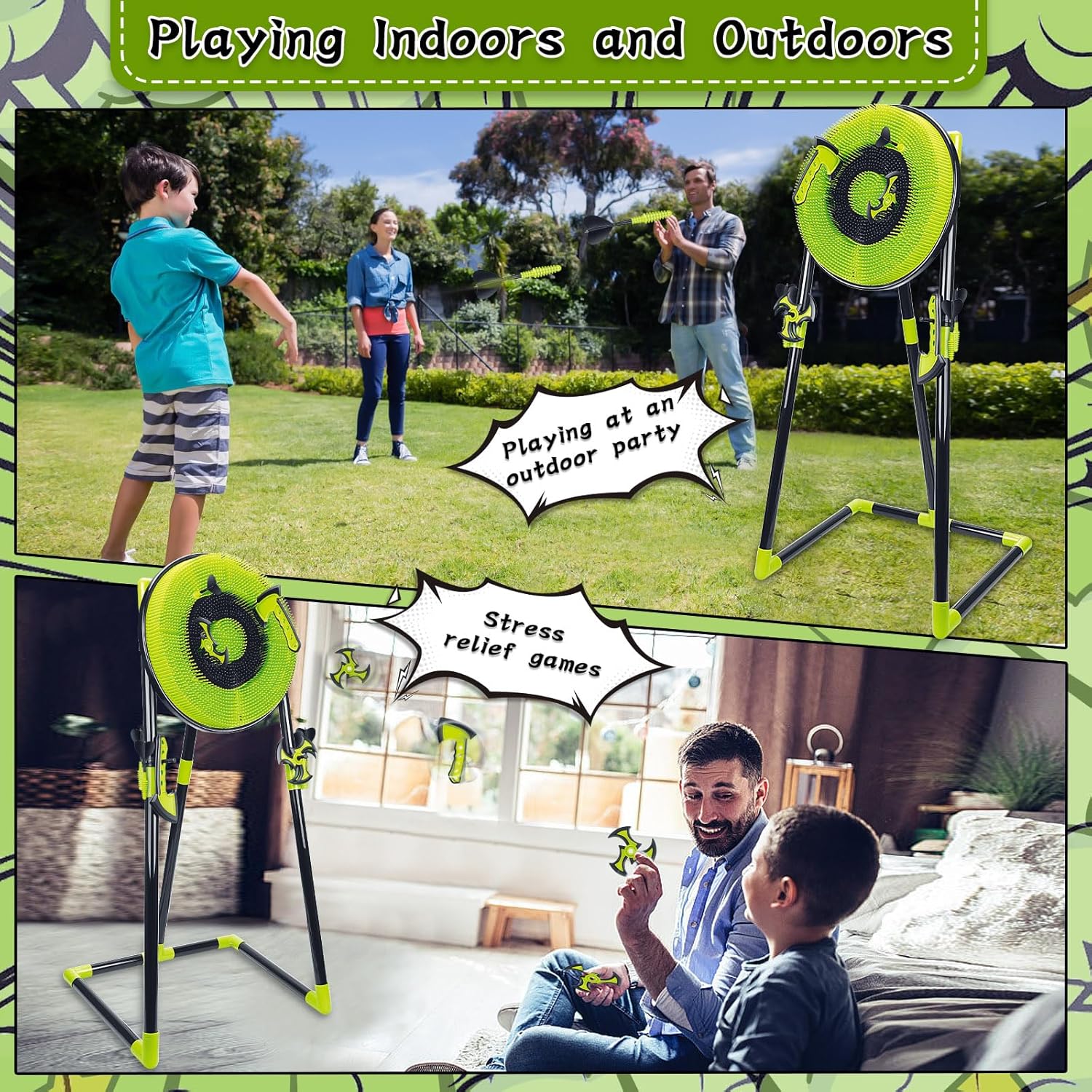 Набор мишеней для метания топо – обзор и цена Kids Outdoor Ninja Set