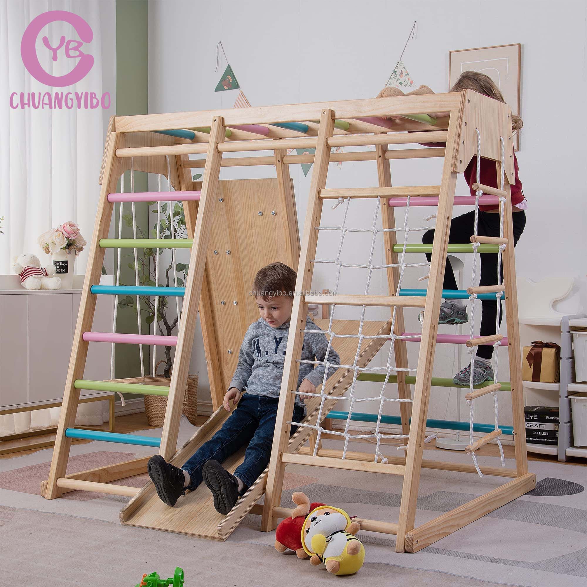 Деревянные горки и качели для  – обзор и цена Kids Outdoor Slide Set