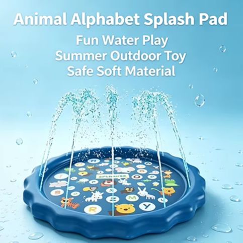 Надувной водный коврик-разбрыз – обзор и цена Kids Outdoor Mat