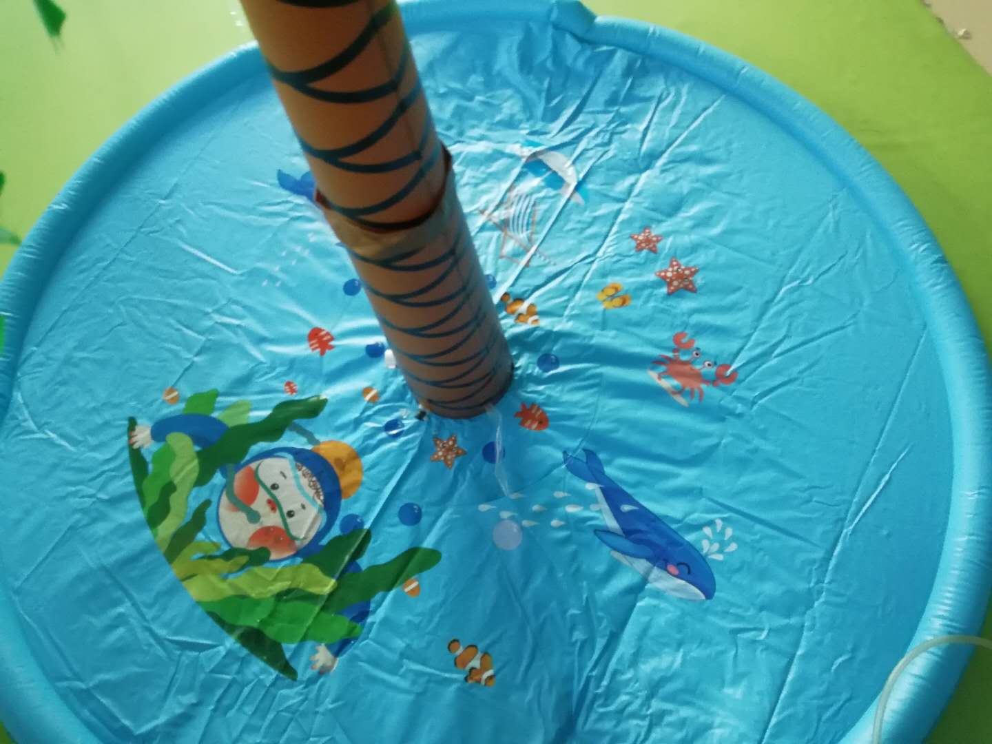 Надувной водный коврик-разбрыз – обзор и цена Kids Outdoor Mat