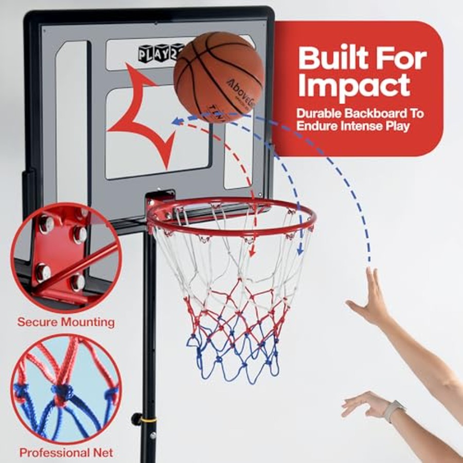 Детский баскетбольный щит для  – обзор и цена Basketball Hoop Outdoor