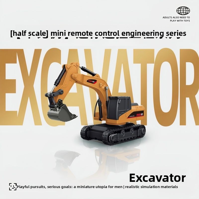 Набор металлических радиоуправ – обзор и цена Kids Outdoor Excavator