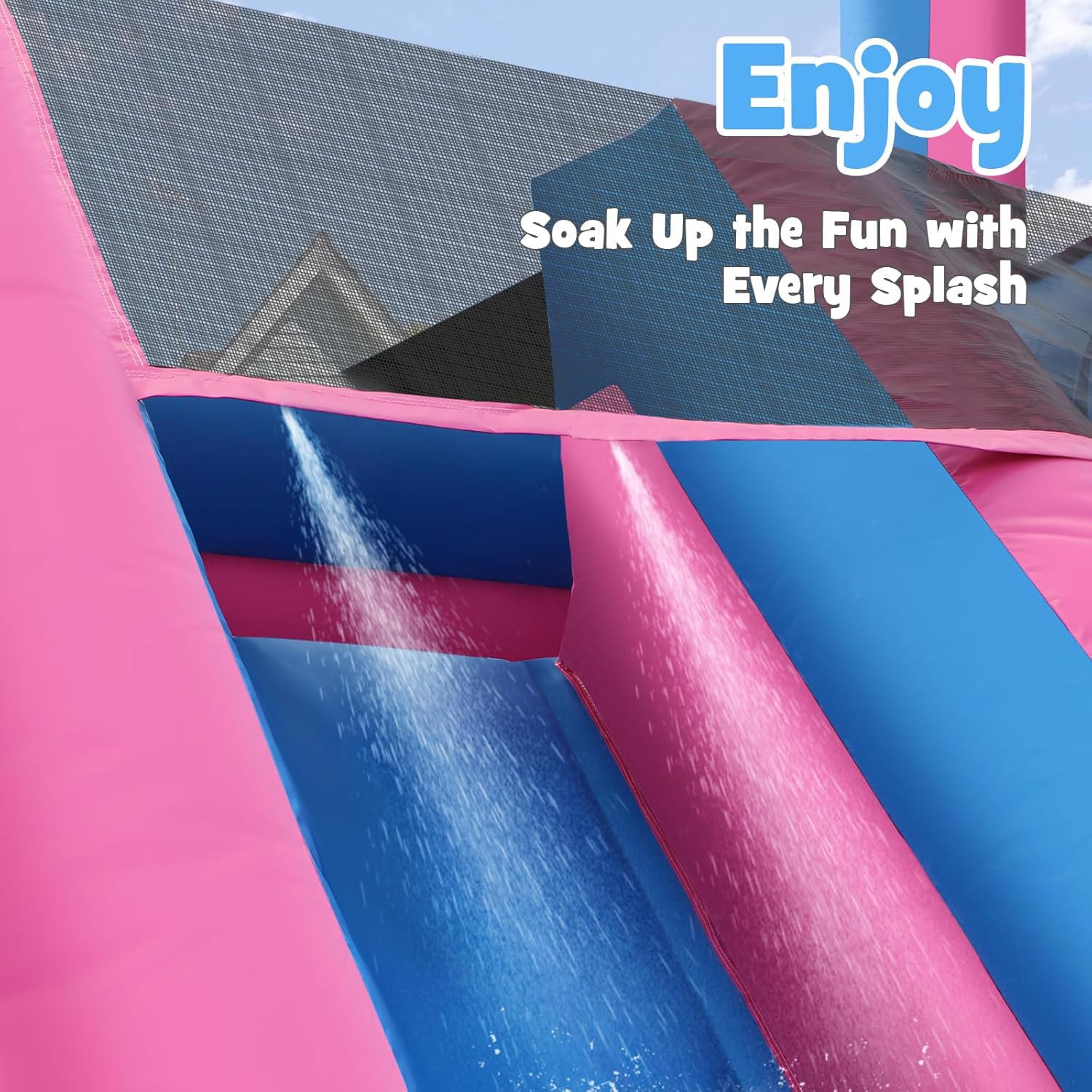 Надувная водная горка для тяже – обзор и цена Kids Outdoor Water Slide