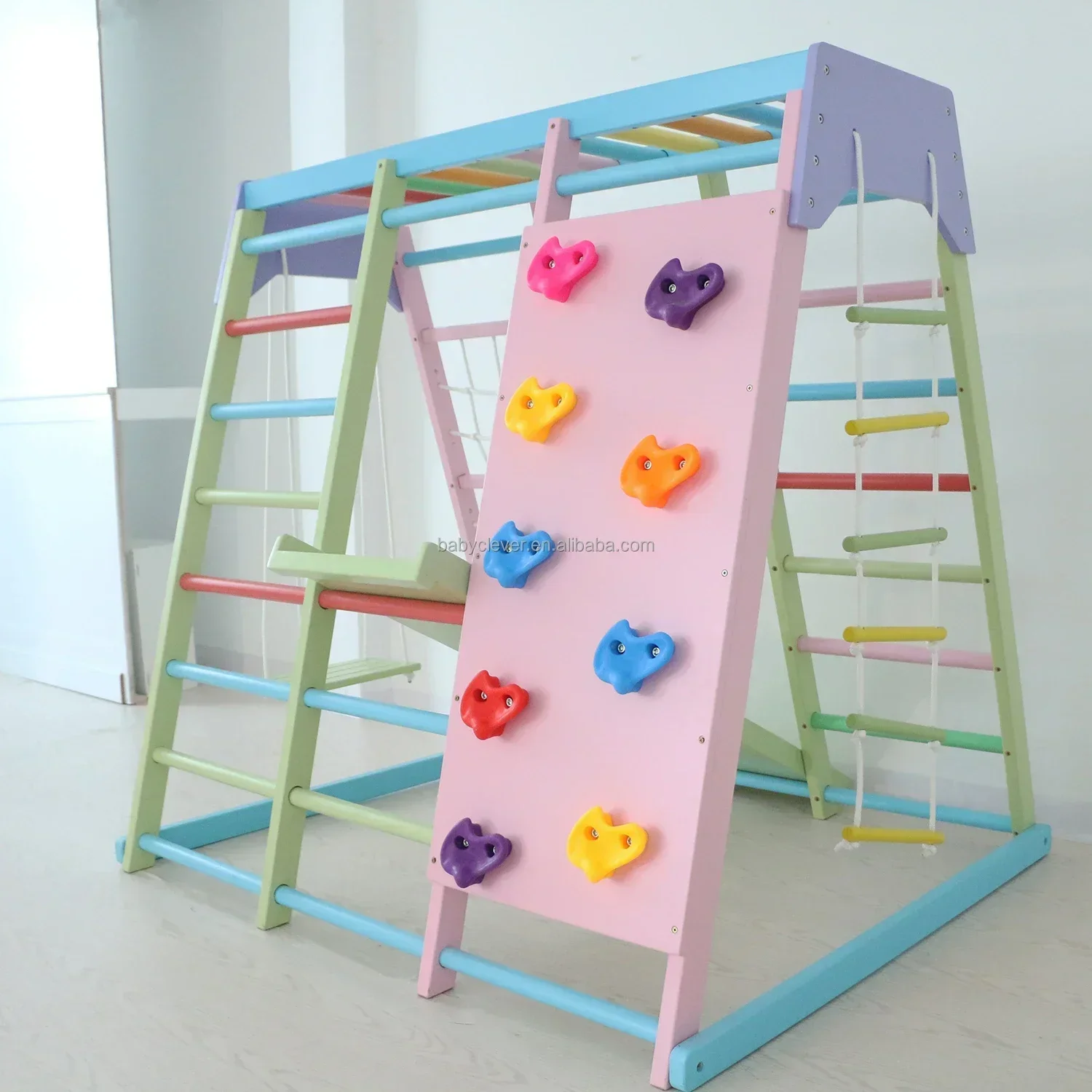 Оптовая продажа, оборудование  – обзор и цена Kids Outdoor Jungle Gym With Slide