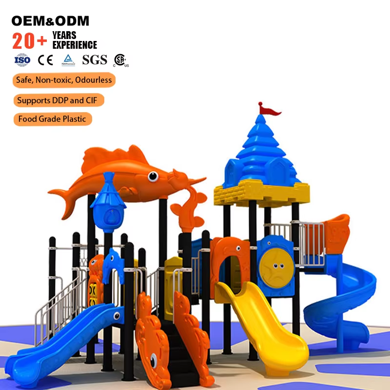 Детская уличная игровая площад – обзор и цена Kids Outdoor Slide Set