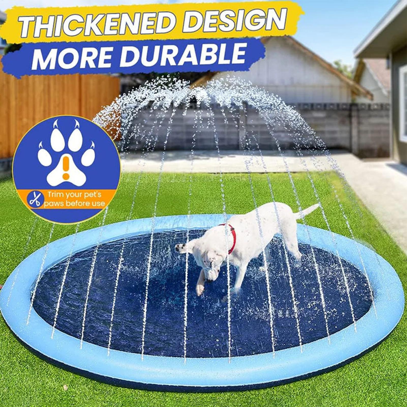 Надувной водный коврик-разбрыз – обзор и цена Kids Outdoor Mat