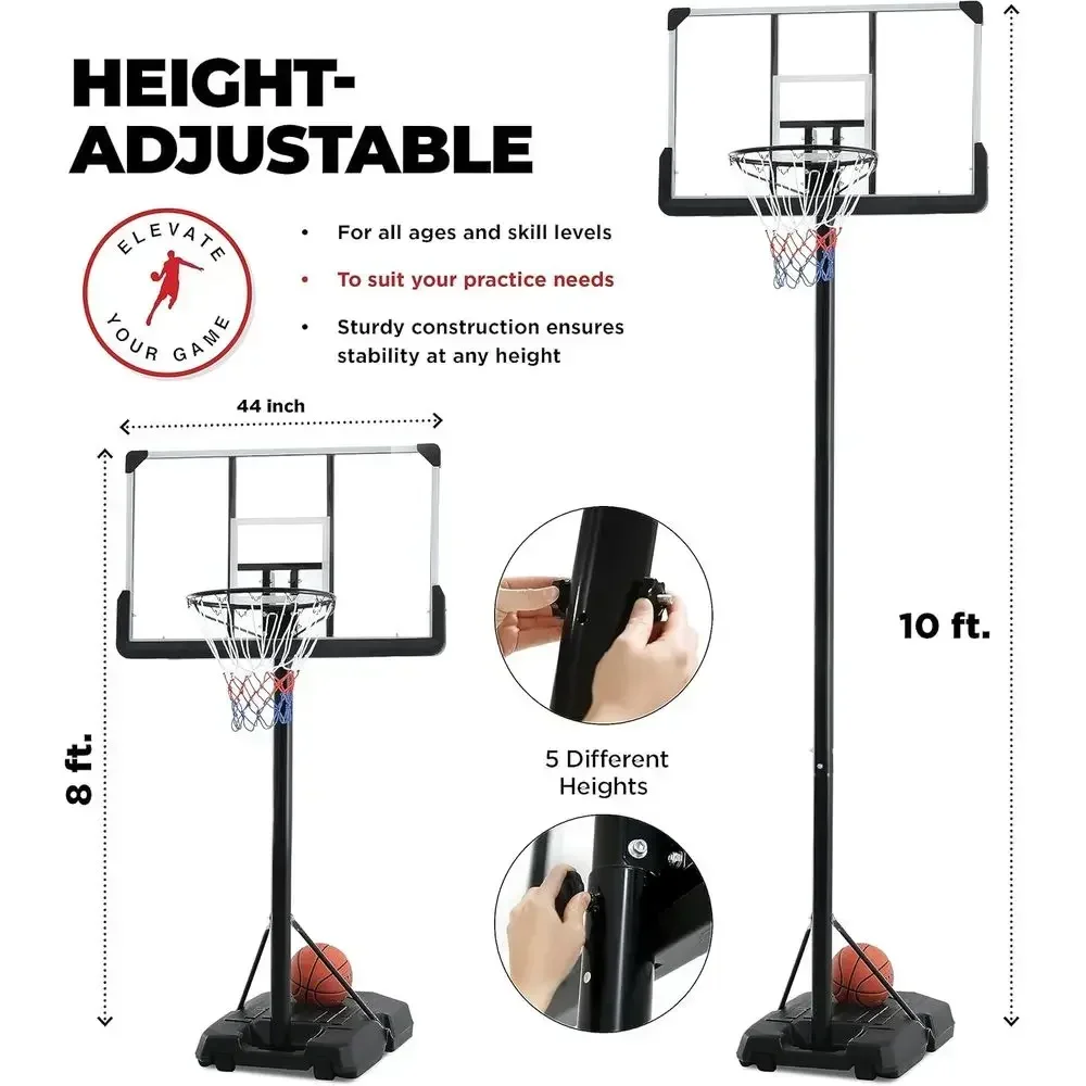 Регулируемая баскетбольная сис – обзор и цена Basketball Hoop Outdoor