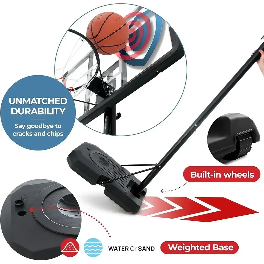 Регулируемая баскетбольная сис – обзор и цена Basketball Hoop Outdoor