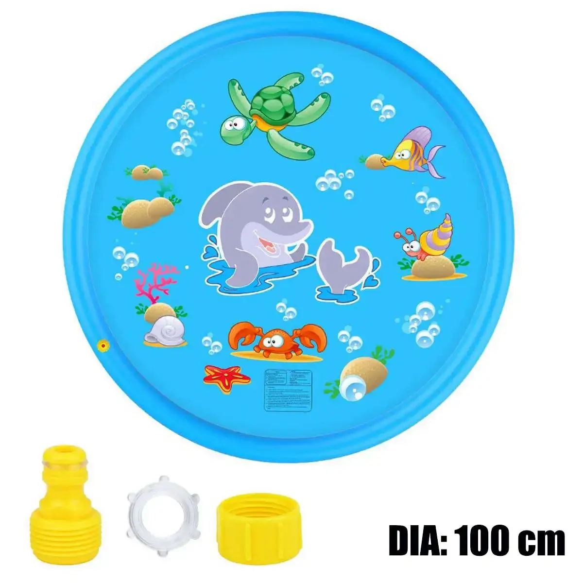 Надувной круглый водный игрово – обзор и цена Kids Outdoor Mat