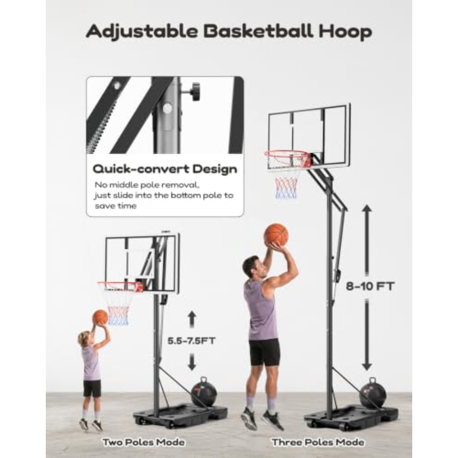Уличная баскетбольная стойка с – обзор и цена Basketball Hoop Outdoor