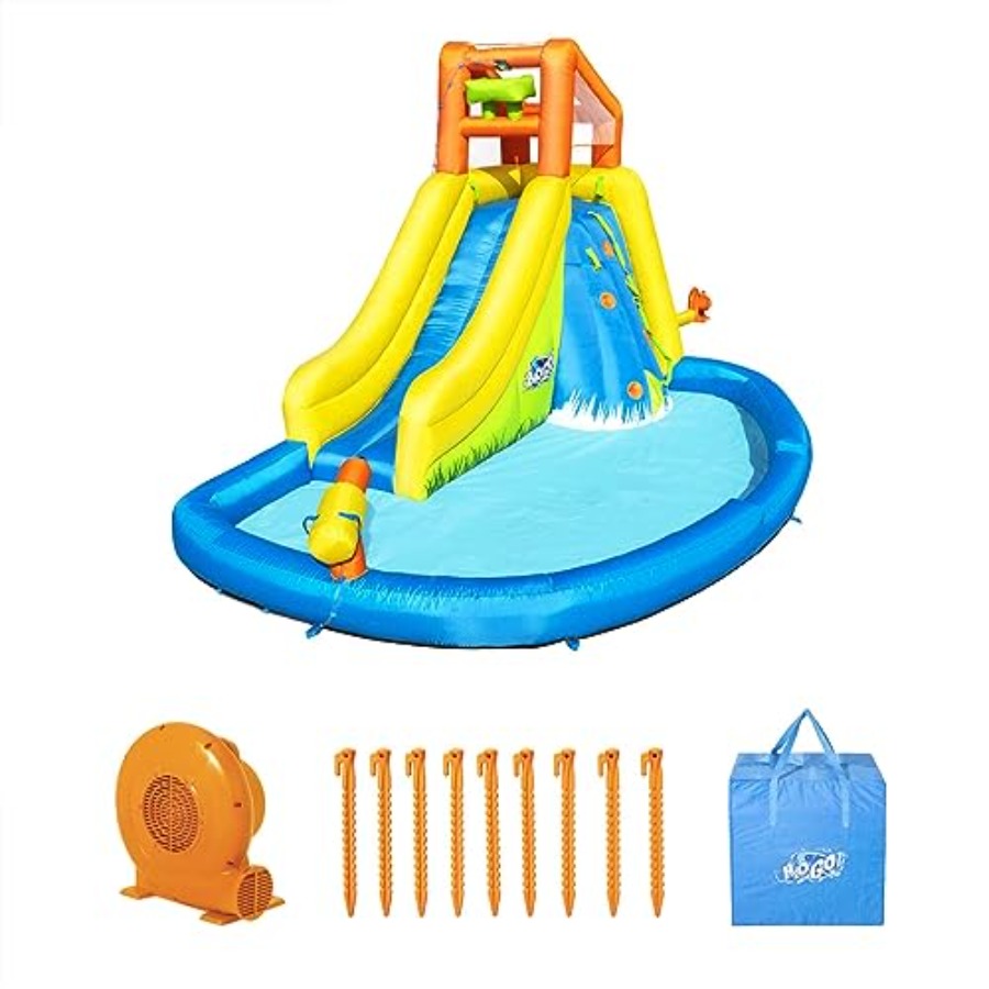 Надувная водная горка для дете – обзор и цена Kids Outdoor Zone