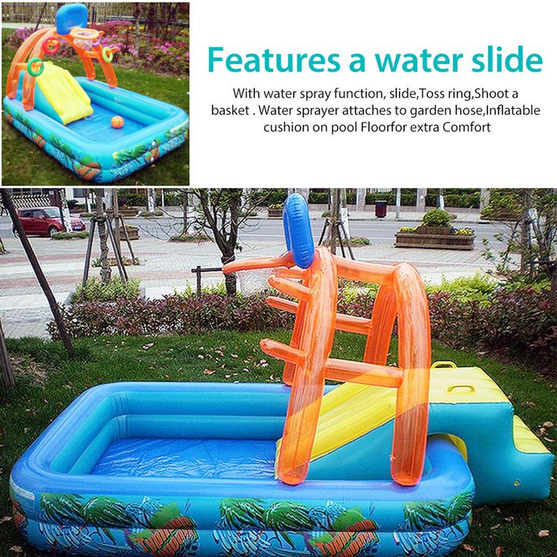 Новая водная горка, детские за – обзор и цена Kids Outdoor Slide Set