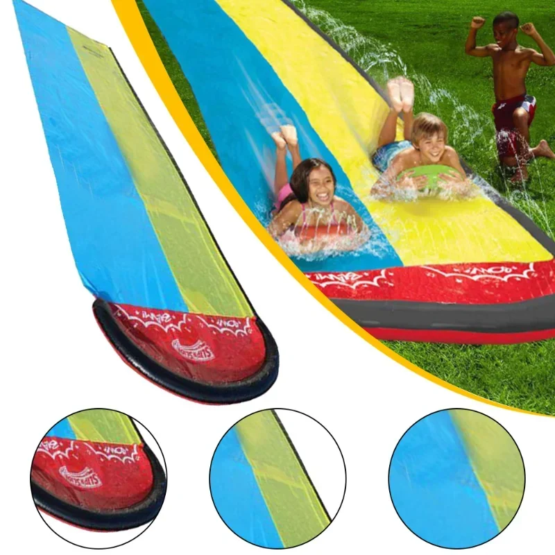 Летние надувные водные игрушки – обзор и цена Kids Outdoor Slide Set
