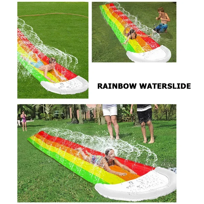 Летние надувные водные игрушки – обзор и цена Kids Outdoor Slide Set