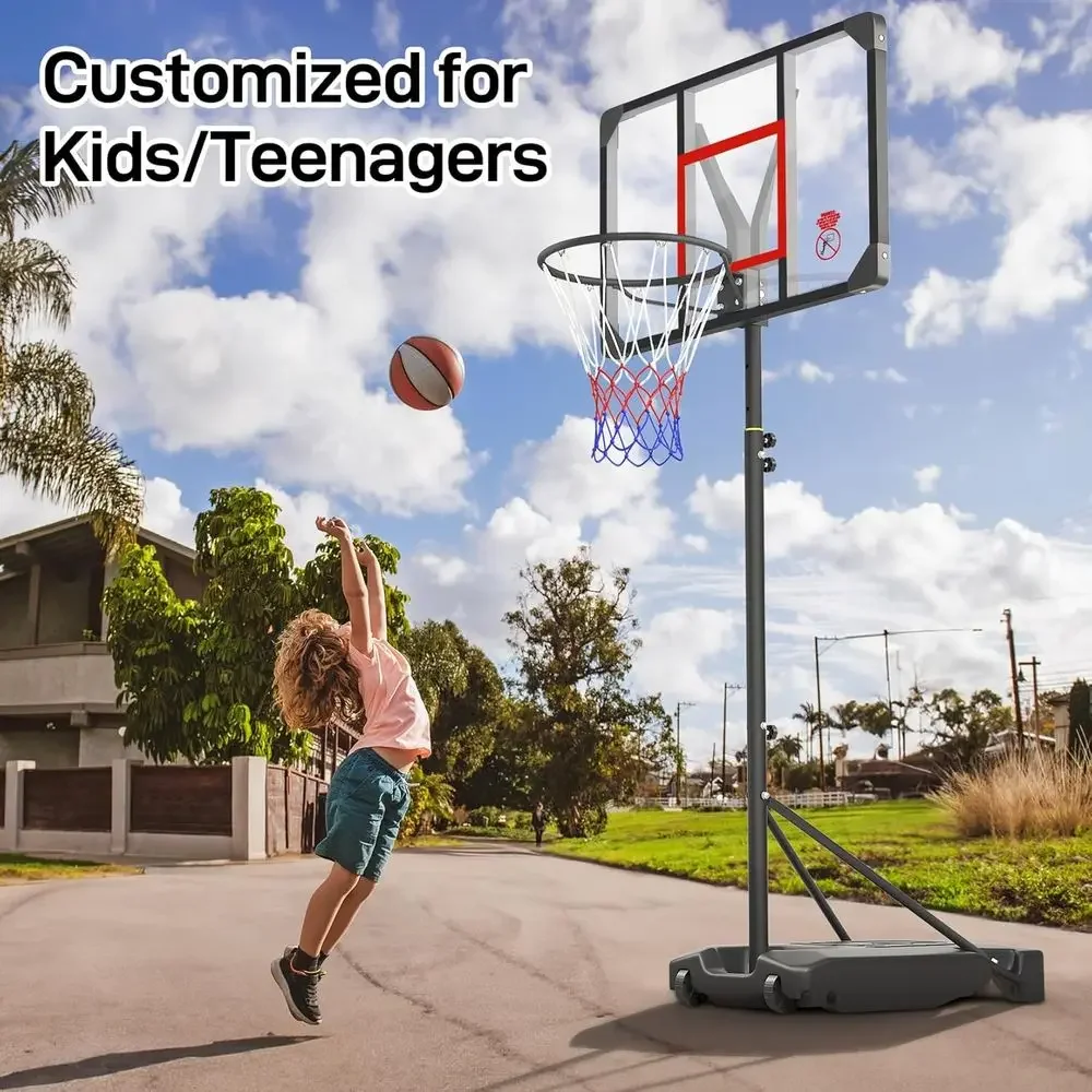 Регулируемый по высоте портати – обзор и цена Basketball Hoop Outdoor