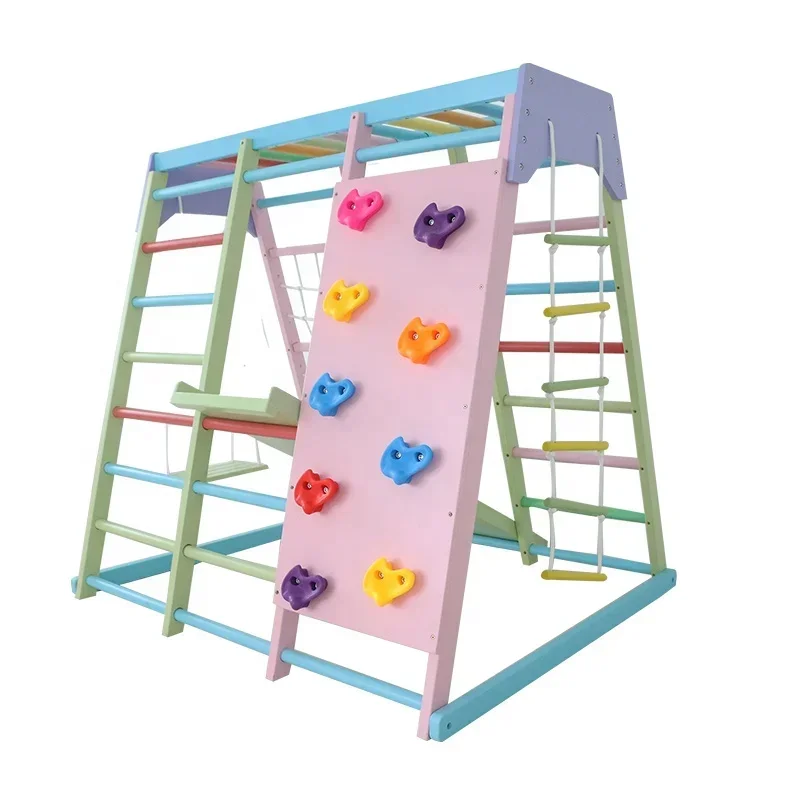 Детский деревянный игровой ком – обзор и цена Kids Outdoor Slide Set