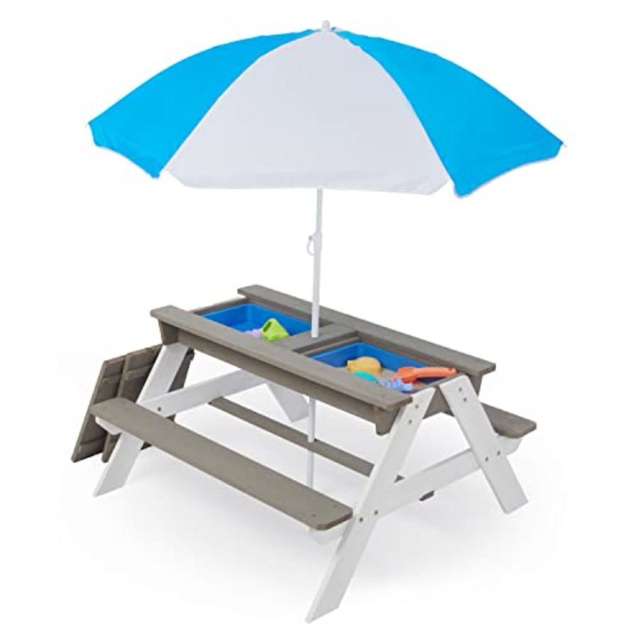 Детский столик для пикника на  – обзор и цена Kids Outdoor Umbrella For Table