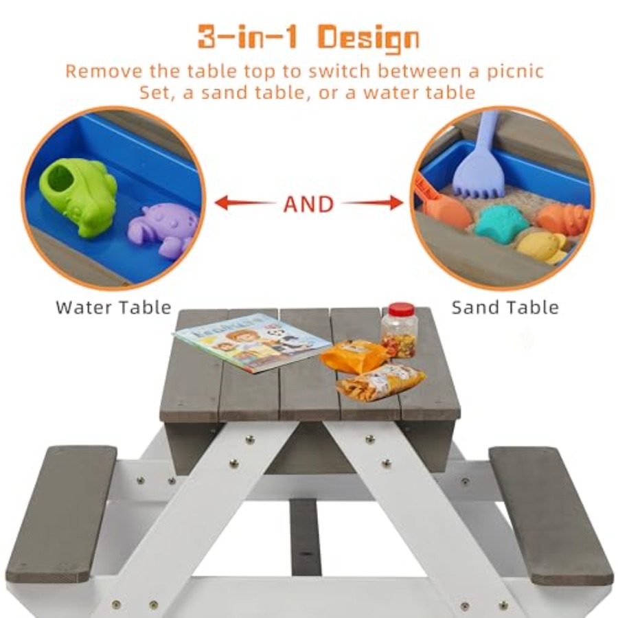 Детский столик для пикника на  – обзор и цена Kids Outdoor Umbrella For Table