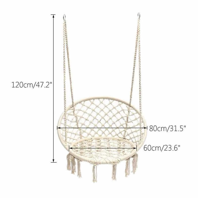 2025 скандинавский сад, вязаны – обзор и цена Kids Outdoor Hammock Swing