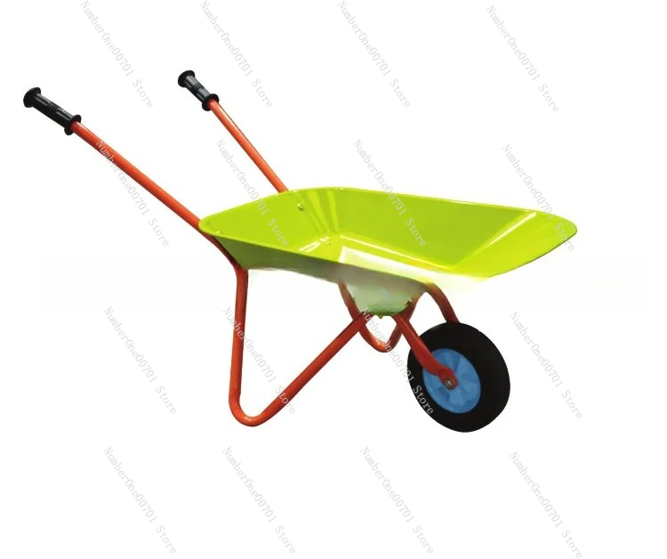 Детская садовая тачка-тележка  – обзор и цена Kids Outdoor Yard Tools